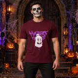 Haters T-Shirt – Dark Editorial Graphic Design Graphic Tee - Color: maroon