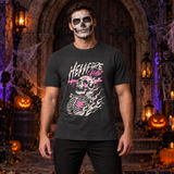Hellfire Club T-Shirt – Skull & Reaper Gothic Graphic Graphic Tee - Color: charcoal