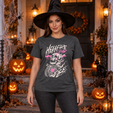 Hellfire Club T-Shirt – Skull & Reaper Gothic Graphic Graphic Tee - Color: dark heather