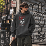 Highest Hierarchy Angel Hoodie – Dark Editorial / Gothic Streetwear Hoodie - Color: dark heather