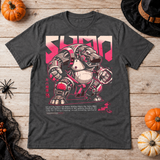 Hippo Sumo Wrestler Japan Anime Style Wild Sport T-Shirt – Dark Streetwear Graphic Design Graphic Tee - Color: dark heather