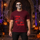 Hopeless T-Shirt – Dark Editorial Graphic Design Graphic Tee - Color: maroon