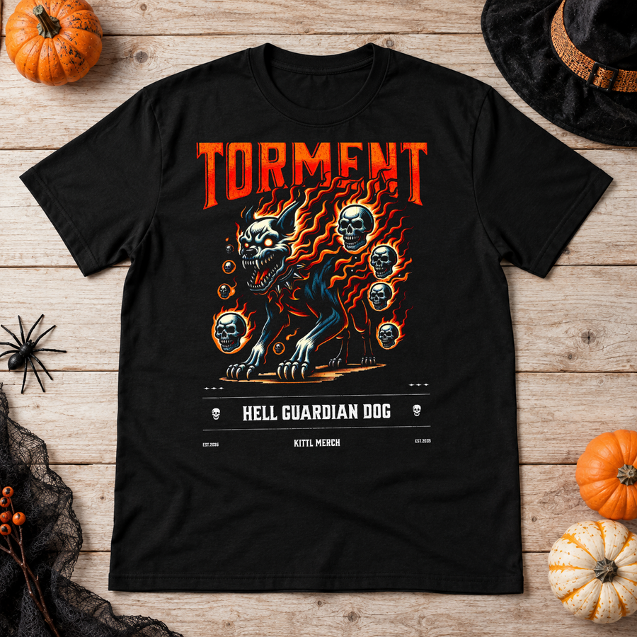 Inferno Streetwear T-Shirt Design T-Shirt – Punk Rock Streetwear Graphic Graphic Tee - Color: black