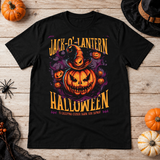 Jack O Lantern Quote Funny Halloween T-Shirt – Funny Halloween Streetwear Graphic Graphic Tee - Color: black