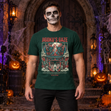Jigoku's Gaze T-Shirt – Dark Editorial Graphic Design Graphic Tee - Color: forest green