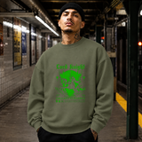 Lord Knight Gallant Elegance T-Shirt – Gothic Streetwear Poster Graphic Tee - Color: military green