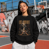 Lost Judgement Warrior Sweatshirt – Dark Editorial / Gothic Streetwear Sweatshirt - Color: black