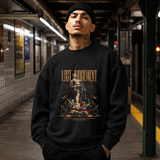 Lost Judgement Warrior T-Shirt – Dark Editorial / Gothic Streetwear Tee - Color: black