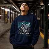 Lustrous Alloy Statue T-Shirt – Dark Art / Renaissance Aesthetic Graphic Tee - Color: navy