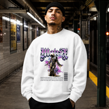 Matrix Statue Divine Symmetry T-Shirt – Vintage Y2K / Acid Graphic Streetwear Tee - Color: white