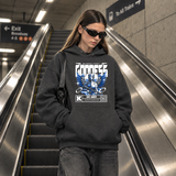 Mechanical Divinity Goddess T-Shirt – Contemporary Gothic Graphic Design Tee - Color: dark heather