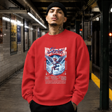 Mesmerizing Skaters Angel Clouds T-Shirt – Vintage Y2K / Acid Graphic Streetwear Tee - Color: red