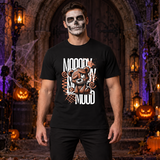 Mooody Mood T-Shirt – Dark Editorial Graphic Design Graphic Tee - Color: black