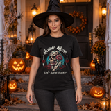 Mummy Rose T-Shirt – Zombie & Monster Horror Graphic Graphic Tee - Color: black