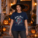 Mummy Rose T-Shirt – Zombie & Monster Horror Graphic Graphic Tee - Color: navy