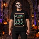 My Ghastly Moods - Humor Ghost T-Shirt – Skull & Reaper Gothic Graphic Graphic Tee - Color: black