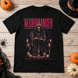 Necromancer T-Shirt – Skull & Reaper Gothic Graphic Graphic Tee - Color: black