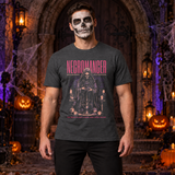 Necromancer T-Shirt – Skull & Reaper Gothic Graphic Graphic Tee - Color: dark heather