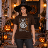 No City Zen Streetwear - Killer Clown T-Shirt – Punk Rock Streetwear Graphic Graphic Tee - Color: chocolate
