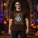 No City Zen Streetwear - Killer Clown T-Shirt – Punk Rock Streetwear Graphic Graphic Tee - Color: chocolate