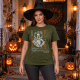 No City Zen Streetwear - Killer Clown T-Shirt – Punk Rock Streetwear Graphic Graphic Tee - Color: military green
