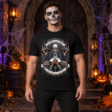 Nun of Nightmares T-Shirt – Skull & Reaper Gothic Graphic Graphic Tee - Color: black
