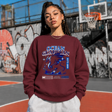 Ocean Guardian Dragon T-Shirt – Vintage Y2K / Acid Graphic Streetwear Tee - Color: maroon