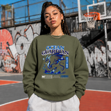 Ocean Guardian Dragon T-Shirt – Vintage Y2K / Acid Graphic Streetwear Tee - Color: military green
