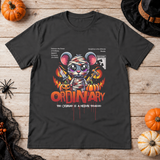 Ordinary T-Shirt – Dark Editorial Graphic Design Graphic Tee - Color: charcoal