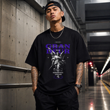 Ornate Grandeur Seraphic Valor Statue T-Shirt – Dark Art / Renaissance Aesthetic Graphic Tee - Color: Black