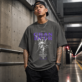 Ornate Grandeur Seraphic Valor Statue T-Shirt – Dark Art / Renaissance Aesthetic Graphic Tee - Color: Dark Heather