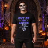 Out of The Grave T-Shirt – Dark Streetwear Graphic Design Graphic Tee - Color: black