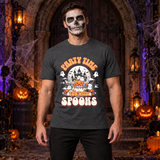 Party Time T-Shirt – Dark Editorial Graphic Design Graphic Tee - Color: dark heather
