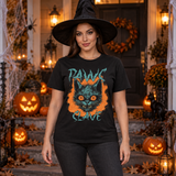 Paws Slave T-Shirt – Dark Editorial Graphic Design Graphic Tee - Color: black