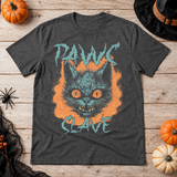 Paws Slave T-Shirt – Dark Editorial Graphic Design Graphic Tee - Color: dark heather