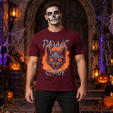Paws Slave T-Shirt – Dark Editorial Graphic Design Graphic Tee - Color: maroon