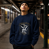 Perception Angel T-Shirt – Dark Art / Renaissance Aesthetic Graphic Tee - Color: navy