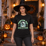 Phantom Pup T-Shirt – Skull & Reaper Gothic Graphic Graphic Tee - Color: black