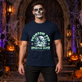 Phantom Pup T-Shirt – Skull & Reaper Gothic Graphic Graphic Tee - Color: navy