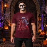 Pirates T-Shirt – Dark Editorial Graphic Design Graphic Tee - Color: maroon