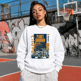 Planet Guardian Retro Badge Jeep T-Shirt – Vintage Y2K / Acid Graphic Streetwear Tee - Color: white