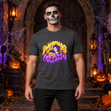 Playing Victim T-Shirt – Dark Editorial Graphic Design Graphic Tee - Color: dark heather