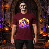 Playing Victim T-Shirt – Dark Editorial Graphic Design Graphic Tee - Color: maroon