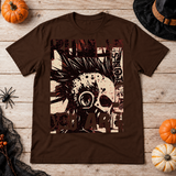 Punk IS NOT T-Shirt – Punk Rock Streetwear Graphic Graphic Tee - Color: chocolate