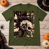 Punk IS NOT T-Shirt – Punk Rock Streetwear Graphic Graphic Tee - Color: military green