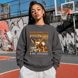 Purgatory Cherub Globe T-Shirt – Religious Imagery Collage Graphic Tee - Color: charcoal