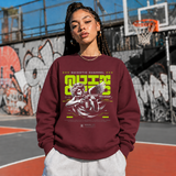 Quixotic Quarrel Cherub Gun T-Shirt – Vintage Y2K / Acid Graphic Streetwear Tee - Color: maroon