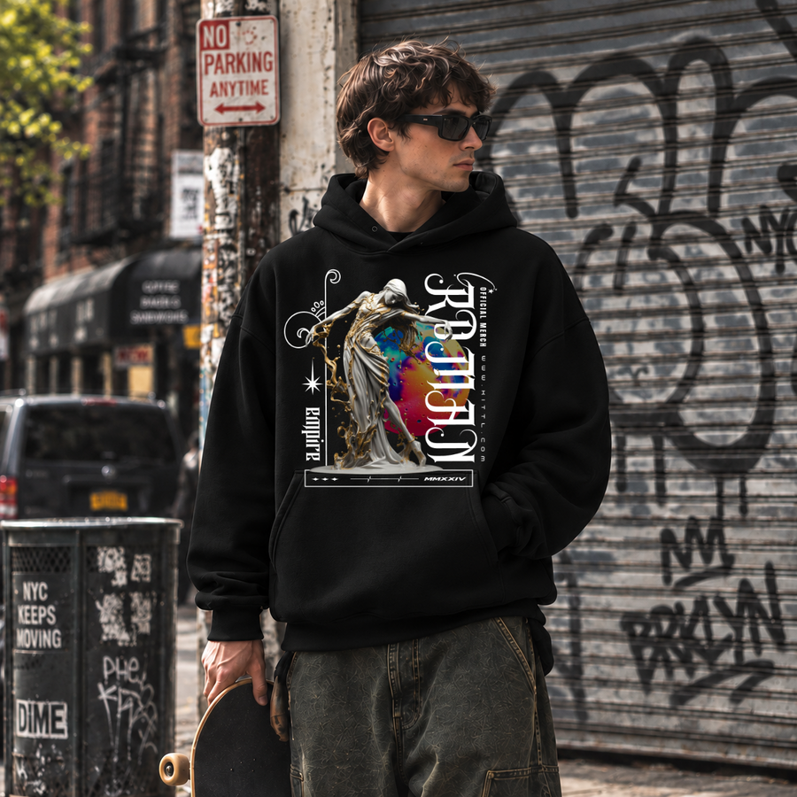 Rebirth Renaissance Statue T-Shirt – Dark Art / Renaissance Aesthetic Graphic Tee - Color: black