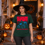 Redrum Monster Truck T-Shirt – Zombie & Monster Horror Graphic Graphic Tee - Color: forest green