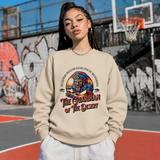 Retro Illustrative Guardian of the Desert T-Shirt – Gothic Streetwear Poster Graphic Tee - Color: sand